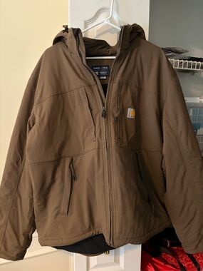 GUC men’s Carhartt super dux insulated hooded jacket XL